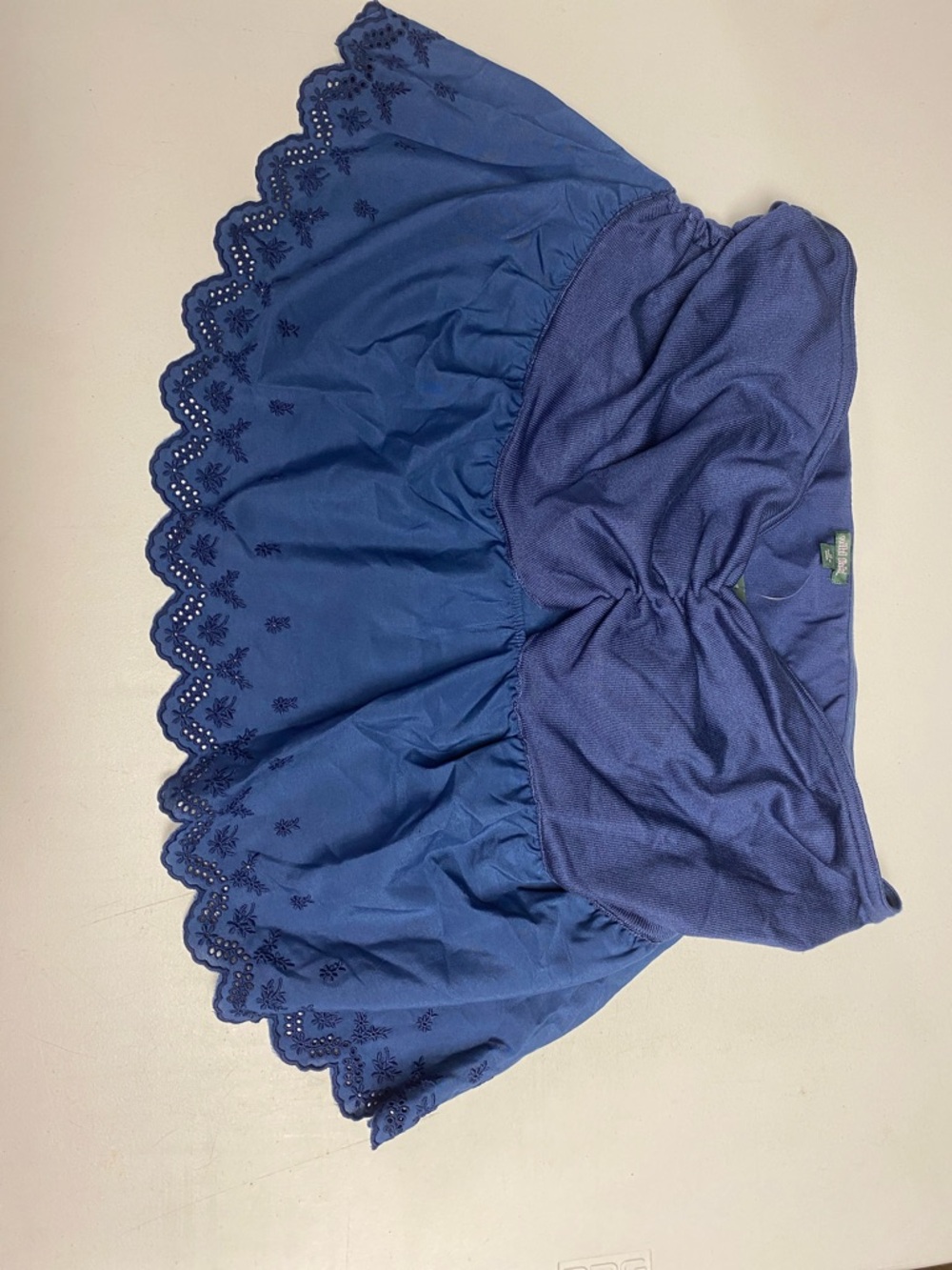 Women's Knit Woven Twist Tube Top - Wild Fable™ Navy Blue 2X